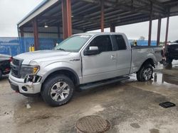 Salvage cars for sale at Riverview, FL auction: 2013 Ford F150 Super Cab