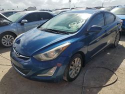 Carros dañados por inundaciones a la venta en subasta: 2015 Hyundai Elantra SE