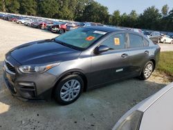 Flood-damaged cars for sale at auction: 2020 KIA Forte FE