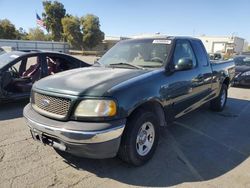 Salvage cars for sale at Martinez, CA auction: 2001 Ford F150