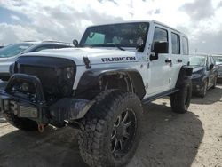 Flood-damaged cars for sale at auction: 2016 Jeep Wrangler Unlimited Rubicon