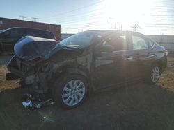 Salvage cars for sale at Elgin, IL auction: 2014 Nissan Sentra S