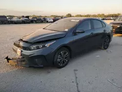 Salvage cars for sale at San Antonio, TX auction: 2024 KIA Forte LX