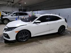 Salvage cars for sale at Candia, NH auction: 2020 Honda Civic EXL