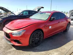 Salvage cars for sale at Riverview, FL auction: 2023 Maserati Ghibli Modena