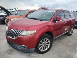 Carros salvage para piezas a la venta en subasta: 2011 Lincoln MKX