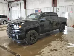 Salvage cars for sale at Franklin, WI auction: 2017 Chevrolet Silverado K1500 LTZ