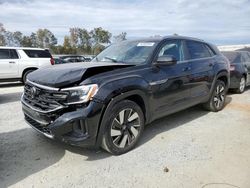 Salvage cars for sale at Spartanburg, SC auction: 2024 Volkswagen Atlas Cross Sport SE