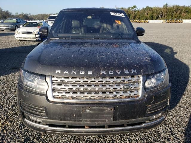 2016 Land Rover Range Rover Supercharged