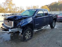 Salvage cars for sale from Copart Ellwood City, PA: 2009 GMC Sierra K1500 SLE