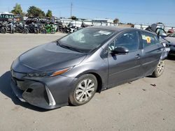 Salvage cars for sale from Copart Nampa, ID: 2021 Toyota Prius Prime LE