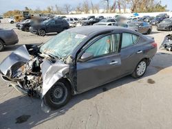 Salvage cars for sale at Bridgeton, MO auction: 2019 Nissan Versa S