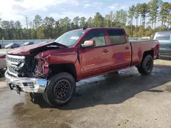 2015 Chevrolet Silverado K1500 LT en venta en Harleyville, SC