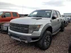 Ford salvage cars for sale: 2014 Ford F150 SVT Raptor