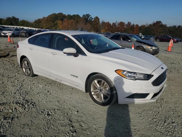 2018 Ford Fusion SE Hybrid