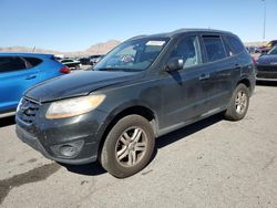 Salvage cars for sale at North Las Vegas, NV auction: 2010 Hyundai Santa FE GLS