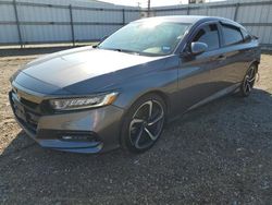 Salvage cars for sale at Mercedes, TX auction: 2018 Honda Accord Sport