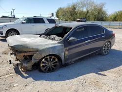 Salvage cars for sale at Oklahoma City, OK auction: 2015 Honda Accord Sport