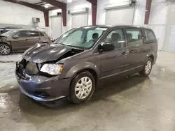 Dodge Grand Caravan se Vehiculos salvage en venta: 2016 Dodge Grand Caravan SE