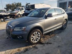 Salvage cars for sale at Riverview, FL auction: 2013 Audi Q5 Premium