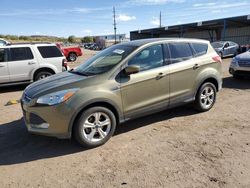 Salvage cars for sale at Colorado Springs, CO auction: 2014 Ford Escape SE