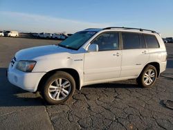 Salvage cars for sale at Martinez, CA auction: 2007 Toyota Highlander Hybrid