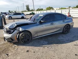 Salvage cars for sale at Miami, FL auction: 2023 BMW M340I