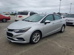 Salvage cars for sale at Riverview, FL auction: 2016 Chevrolet Cruze LT