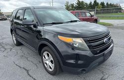 Salvage cars for sale at York Haven, PA auction: 2014 Ford Explorer Police Interceptor