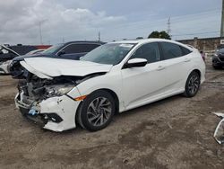 Salvage cars for sale at auction: 2017 Honda Civic EX