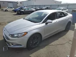 Vehiculos salvage en venta de Copart Vallejo, CA: 2018 Ford Fusion SE Hybrid