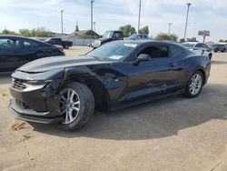 Salvage cars for sale at Oklahoma City, OK auction: 2019 Chevrolet Camaro LS