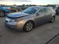 Salvage cars for sale at Riverview, FL auction: 2012 Acura TL