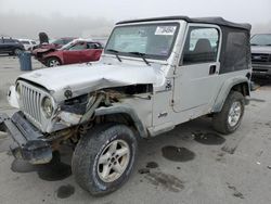 Salvage cars for sale at Windham, ME auction: 2002 Jeep Wrangler / TJ X