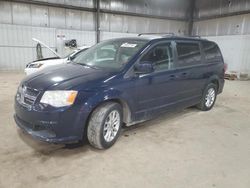 Salvage cars for sale at Des Moines, IA auction: 2014 Dodge Grand Caravan SXT