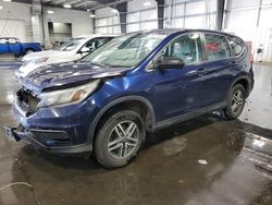 Salvage cars for sale at Ham Lake, MN auction: 2015 Honda CR-V LX