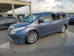 Toyota salvage cars for sale: 2015 Toyota Sienna XLE