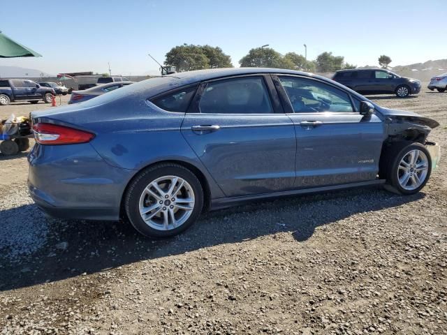 2018 Ford Fusion SE Hybrid