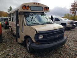 Salvage trucks for sale at West Warren, MA auction: 2008 Chevrolet Express G3500