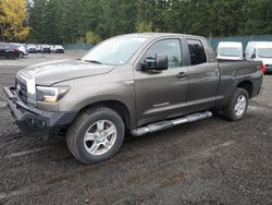 Salvage trucks for sale at Graham, WA auction: 2007 Toyota Tundra Double Cab SR5