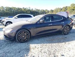 Salvage cars for sale at Ellenwood, GA auction: 2016 Maserati Ghibli S