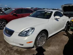 Salvage cars for sale at Riverview, FL auction: 2002 Lexus SC 430