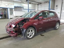 Nissan salvage cars for sale: 2016 Nissan Leaf S