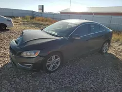 Salvage cars for sale at Rapid City, SD auction: 2015 Volvo S60 Premier