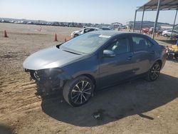 Toyota salvage cars for sale: 2017 Toyota Corolla L