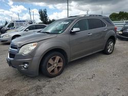 Salvage cars for sale from Copart Miami, FL: 2012 Chevrolet Equinox LTZ