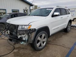 Vehiculos salvage en venta de Copart Pekin, IL: 2015 Jeep Grand Cherokee Limited