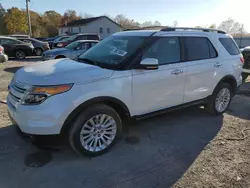 Salvage cars for sale at York Haven, PA auction: 2012 Ford Explorer Limited