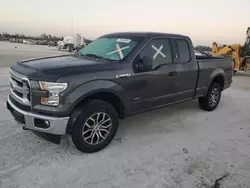 Salvage cars for sale from Copart Arcadia, FL: 2017 Ford F150 Super Cab