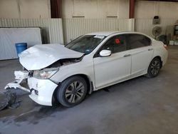 Salvage cars for sale at Lufkin, TX auction: 2013 Honda Accord LX